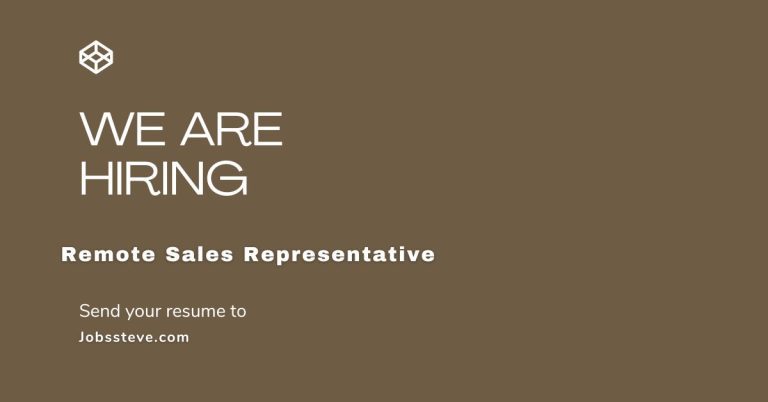 Sales Representative