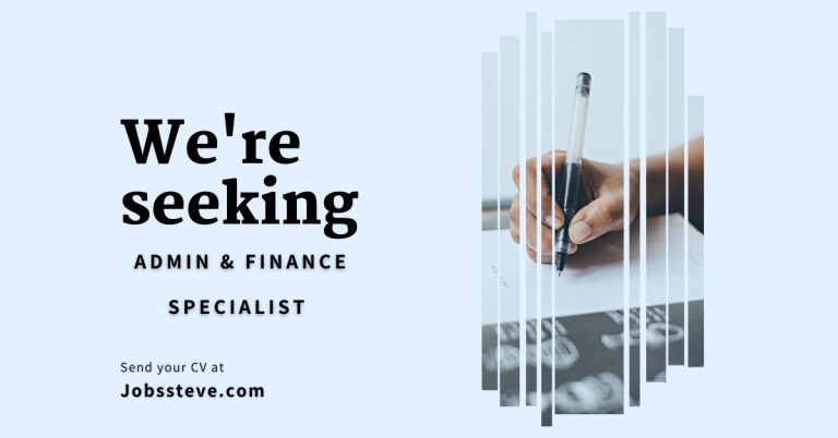 Admin Finance Specialist