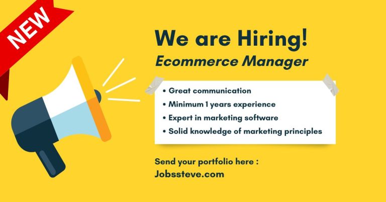 Ecommerce Manager