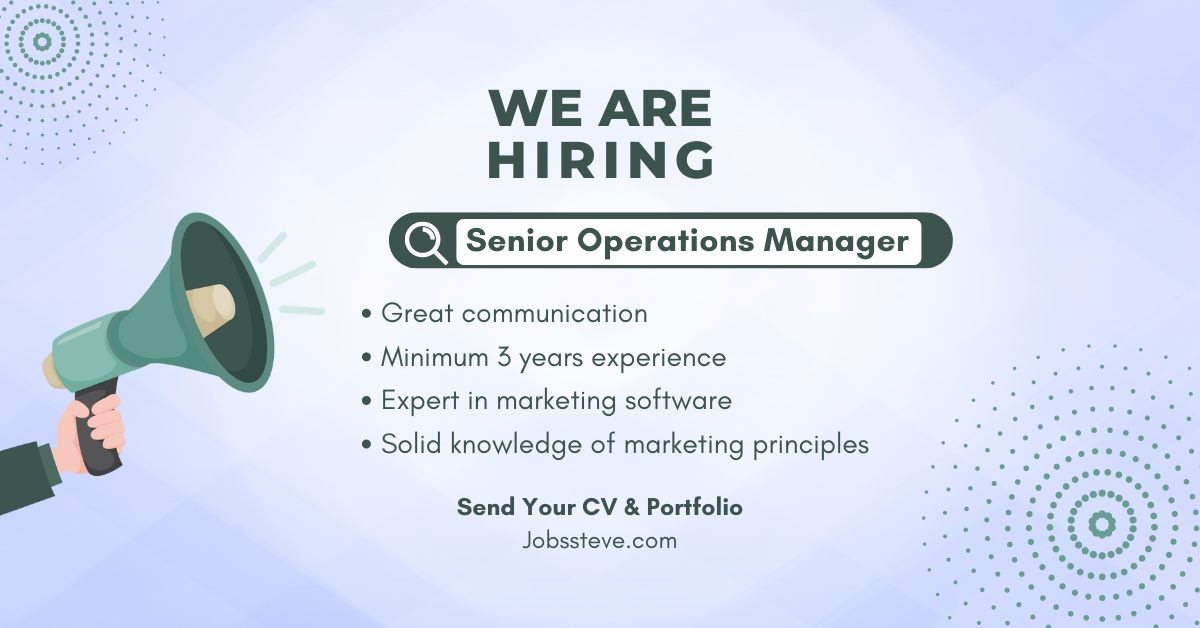 Operations Manager