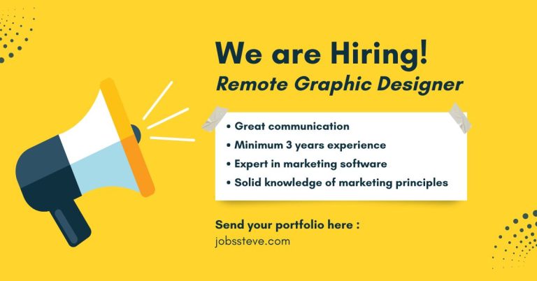 Remote Graphic Designer